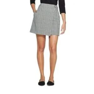 Checkered Mini Skirt